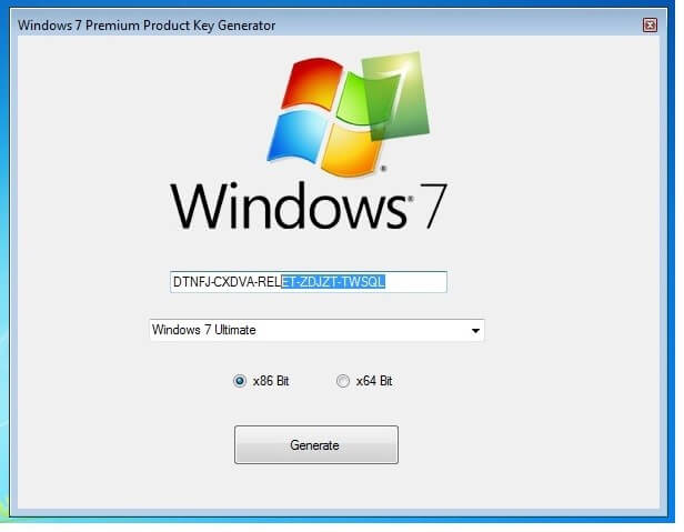 Microsoft Windows 7 Pro Professional 32 64 Bit Product License Key & Install USB 