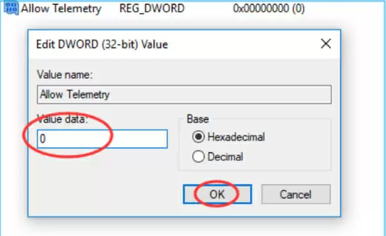 Use Registry Editor to Fix Error