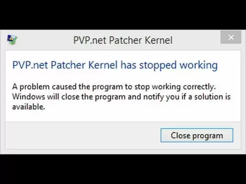 pvp.net patcher kernel not working