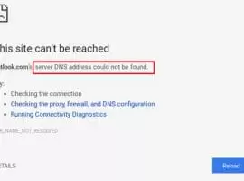 DNS Address Could Not be Found