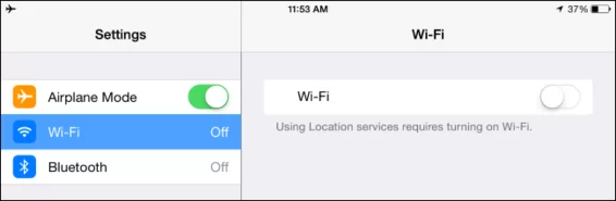 wifi settings