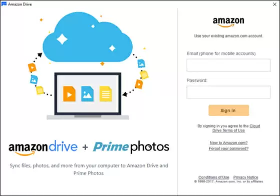 amazon drive and prime photos