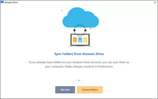 sync folders from amazon drive