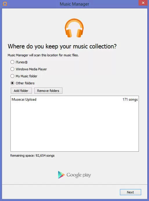 google music manager