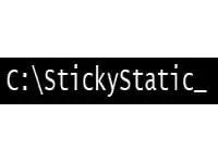 stickystatic