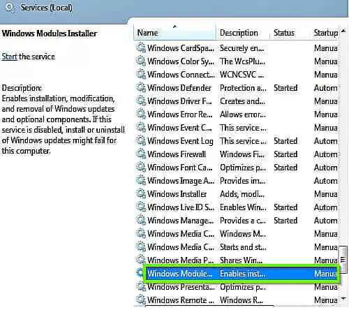 Windows-Module-Installer