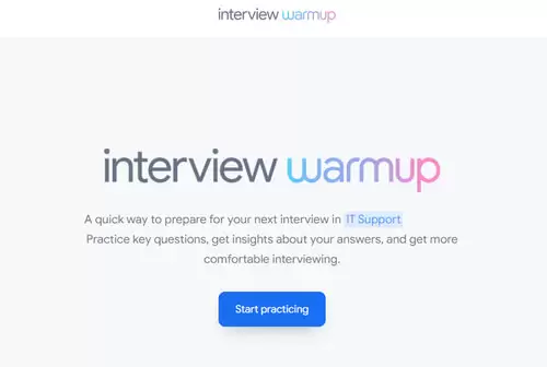 google-interview-warmup-tool